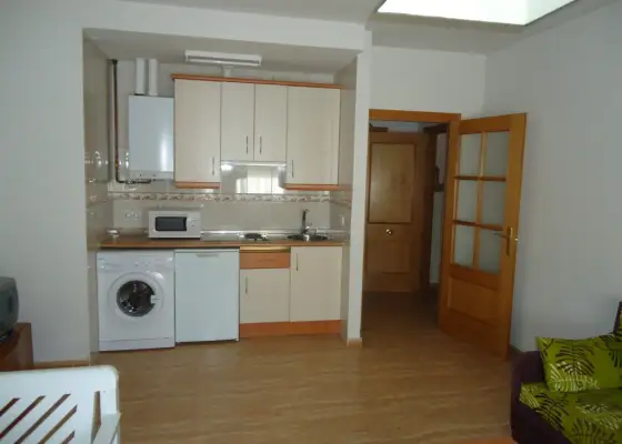 Apartamento en venta amueblado seminuevo con garaje en Manzanares