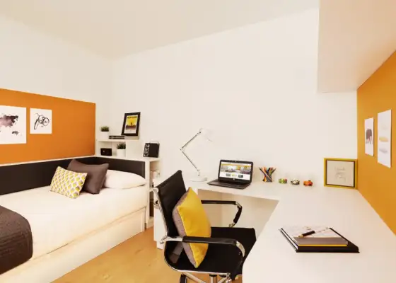 Habitación en un piso compartido de 1 dormitorio en alquiler en Ensanche-Zabalgunea. en Pamplona