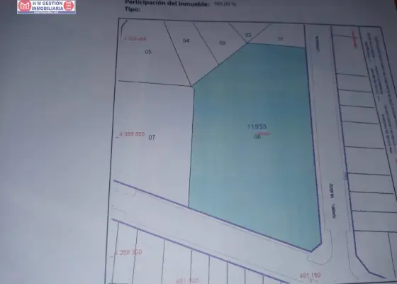 SE VENDE 4.889 m/2 ZONA AVD. PABLO IGLESIAS, EN alcázar de san juan